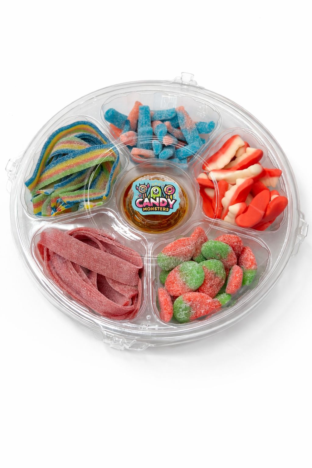 5 Flavor Candy Box with spicy sauce